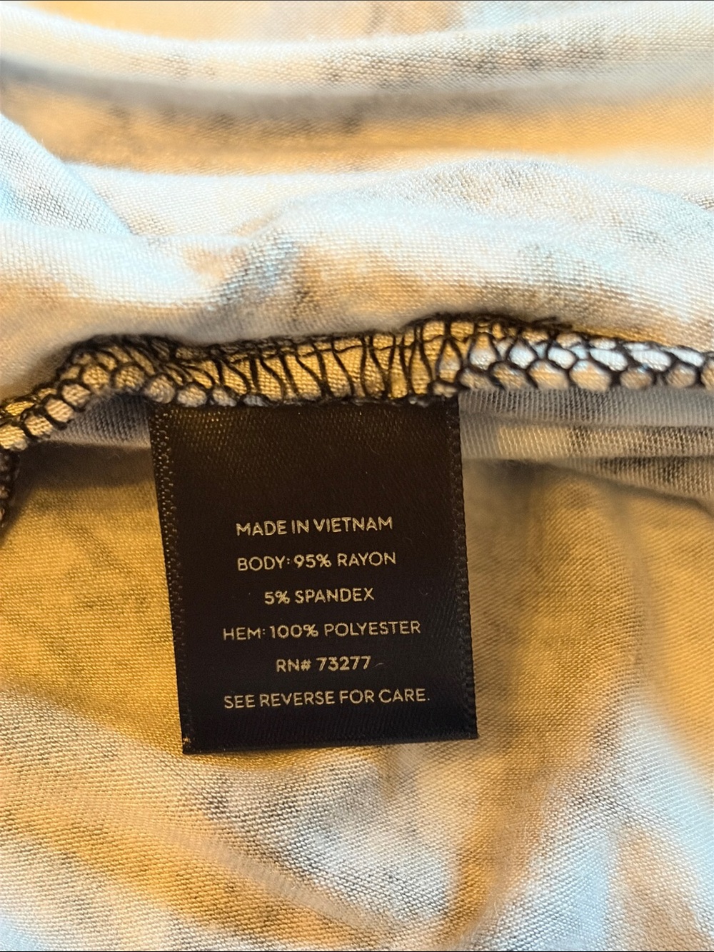 Simply Vera Vera Wang Tie Dye Maxi Sleeveless Dress - Picture 11 of 11